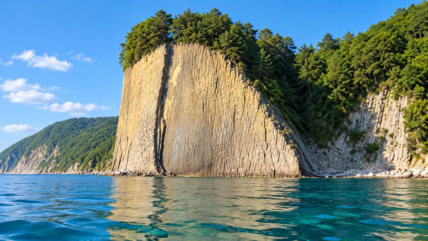 Скала над Чёрным морем