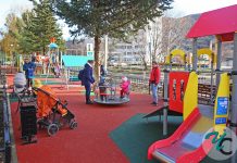 В Агое торжественно открыли новый сквер